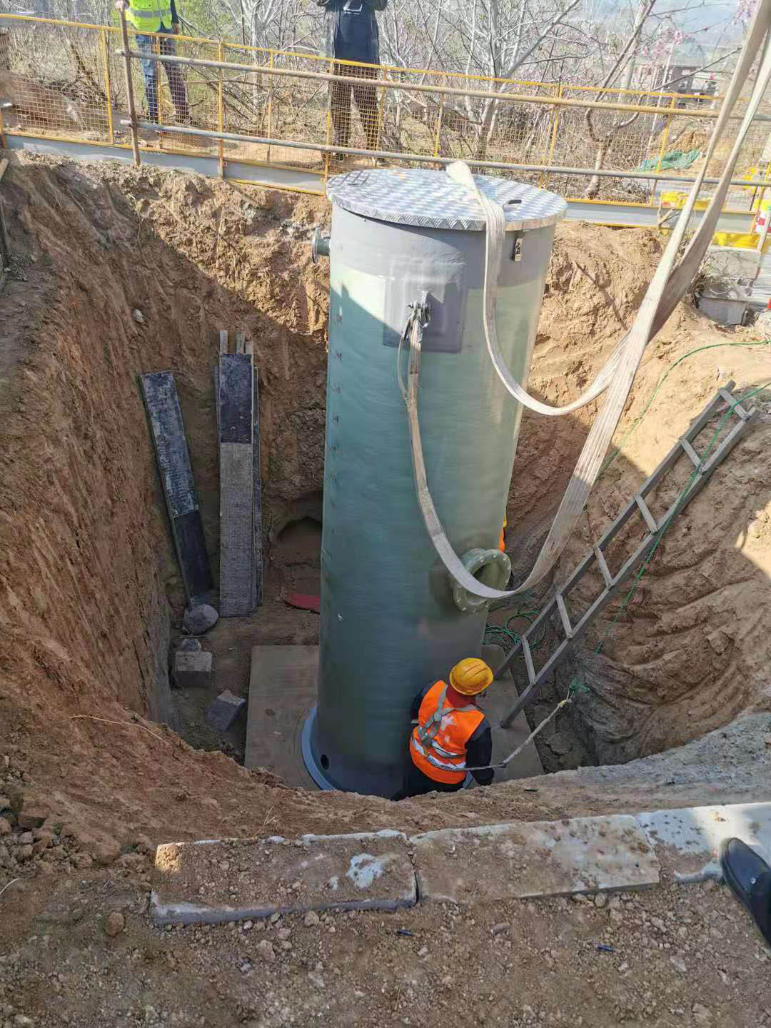 菏泽济南市农村一体化预制泵站案例
